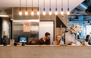 We Work B Street - Welcoming Desk