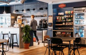 We Work B Street - Kitchen 