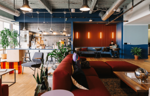 We Work B Street - Community Lounge