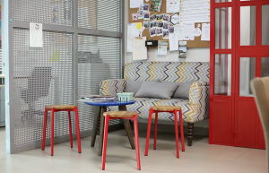 Panal Coworking | Sky Building - Lounge Area